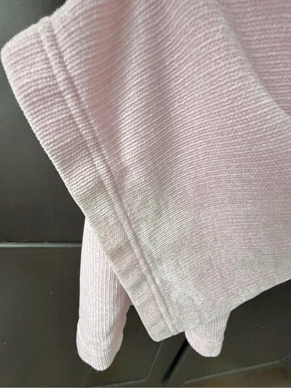 ALO Yoga Chenille High-Waist Wide Leg Chalet Pant - Sugarplum Pink